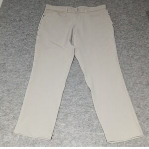 PANAMA JACK Mens Khaki Straight Leg Pants Size 34x30 Golf Casual Chinos NWT New‎